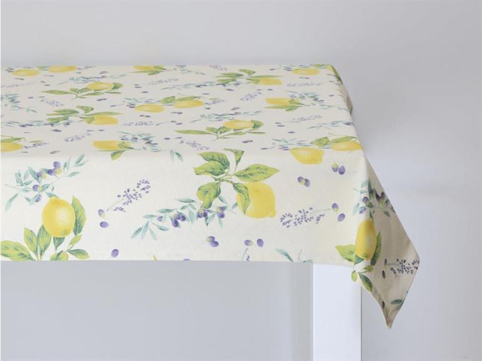Mantel antimanchas resinado Lemon (dos medidas)
